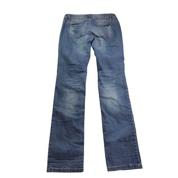 Clockhouse Skinny Leg Blue Denim Jeans Size EUR 40 US 10 Medium Wash - Picture 3 of 6
